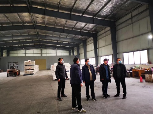 行长段长伟到民生企业调研