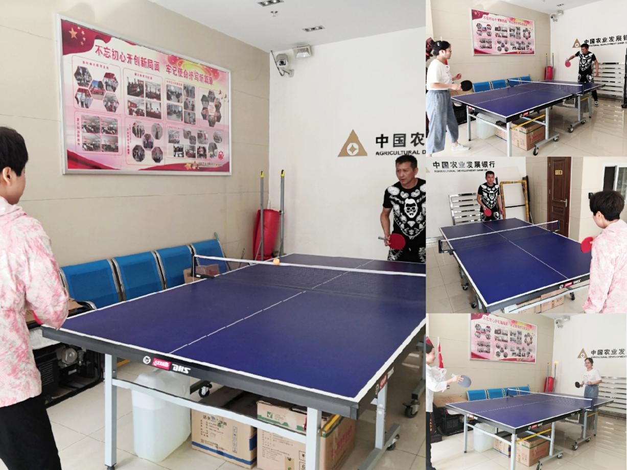 农发行伊川县支行工会组织开展乒乓球比赛