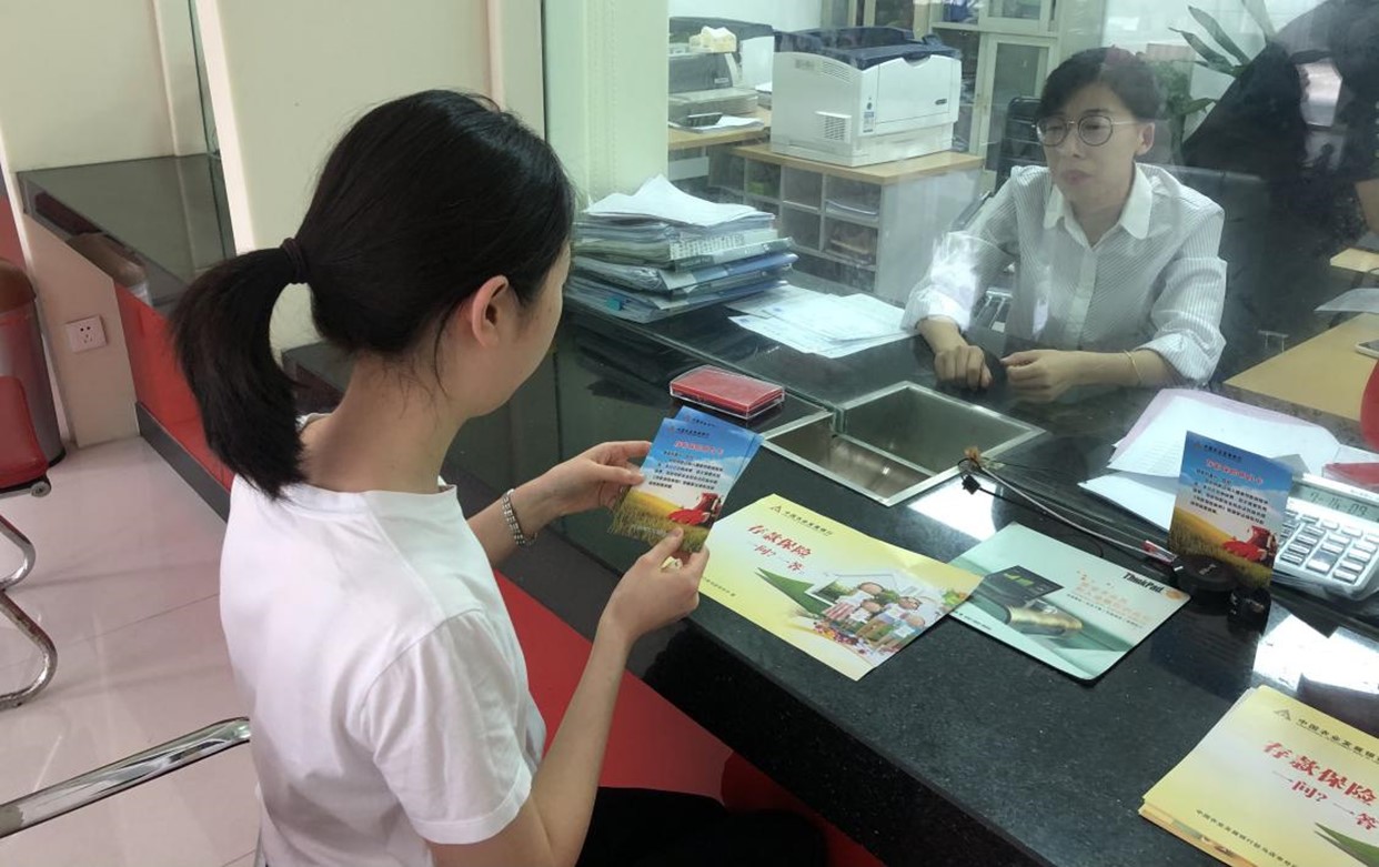 农发行驻马店市分行开展存款保险宣传活动