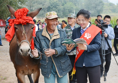 武乡农商银行 借势盛武节“金秋节” 推进金融知识宣传服务