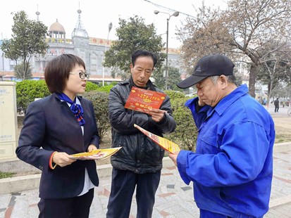 陕州农商银行积极开展“3.15”金融消费者权益保护宣传活动