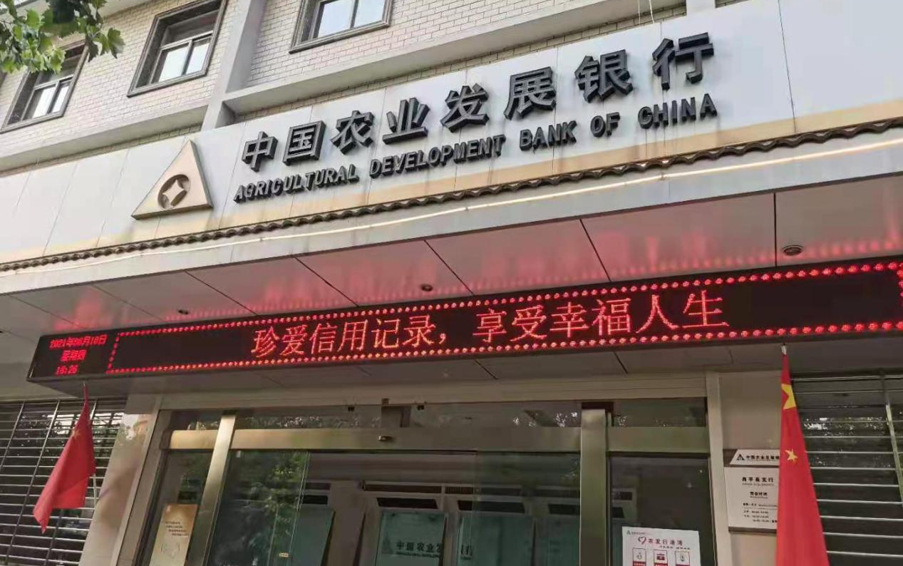 农发行驻马店市分行 开展征信宣传月活动