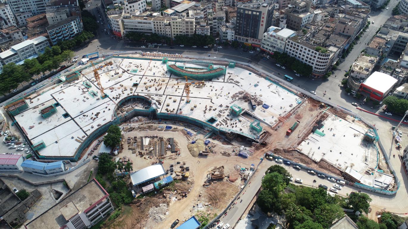 建设内容主要为罗定市文化广场及周边进行升级改造,包括道路工程,地下