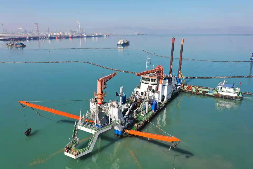 农发行信贷支持的湄洲湾航道四期工程-南岸航道工程 农发行泉州市分行供图